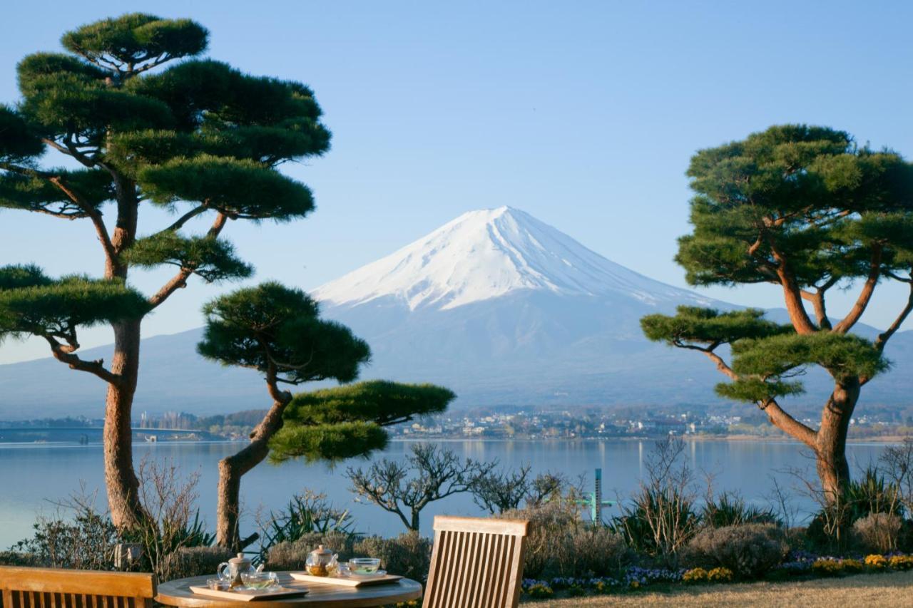 Shuhokaku Kogetsu Hotel Fujikawaguchiko Exterior foto